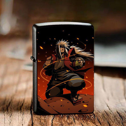 Naruto Jiraiya Painted Lighter Zippo