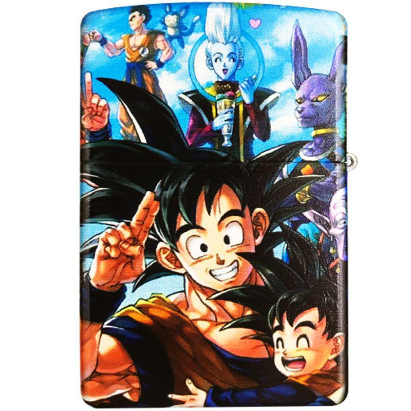Dragon Ball Goku & Friends Painted Lighter Zippo